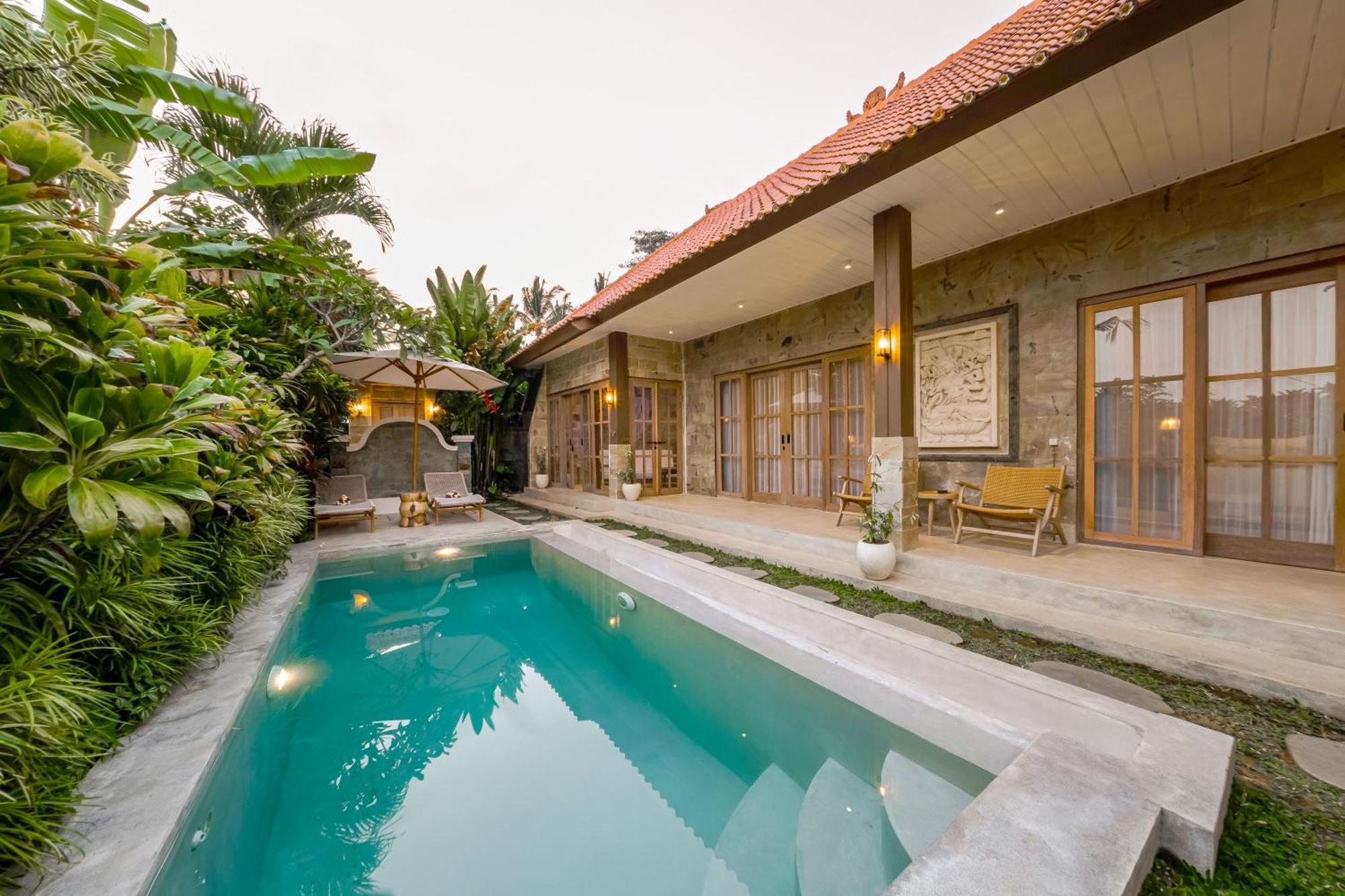 Nyaman Villas By Evdekimi Ubud Exteriör bild
