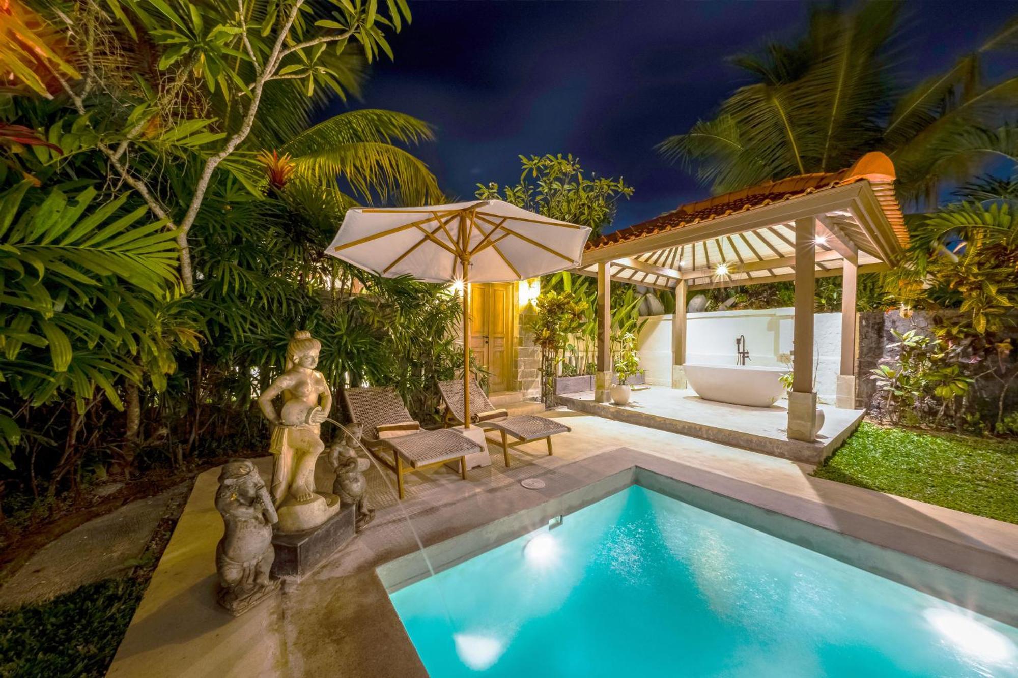 Nyaman Villas By Evdekimi Ubud Rum bild