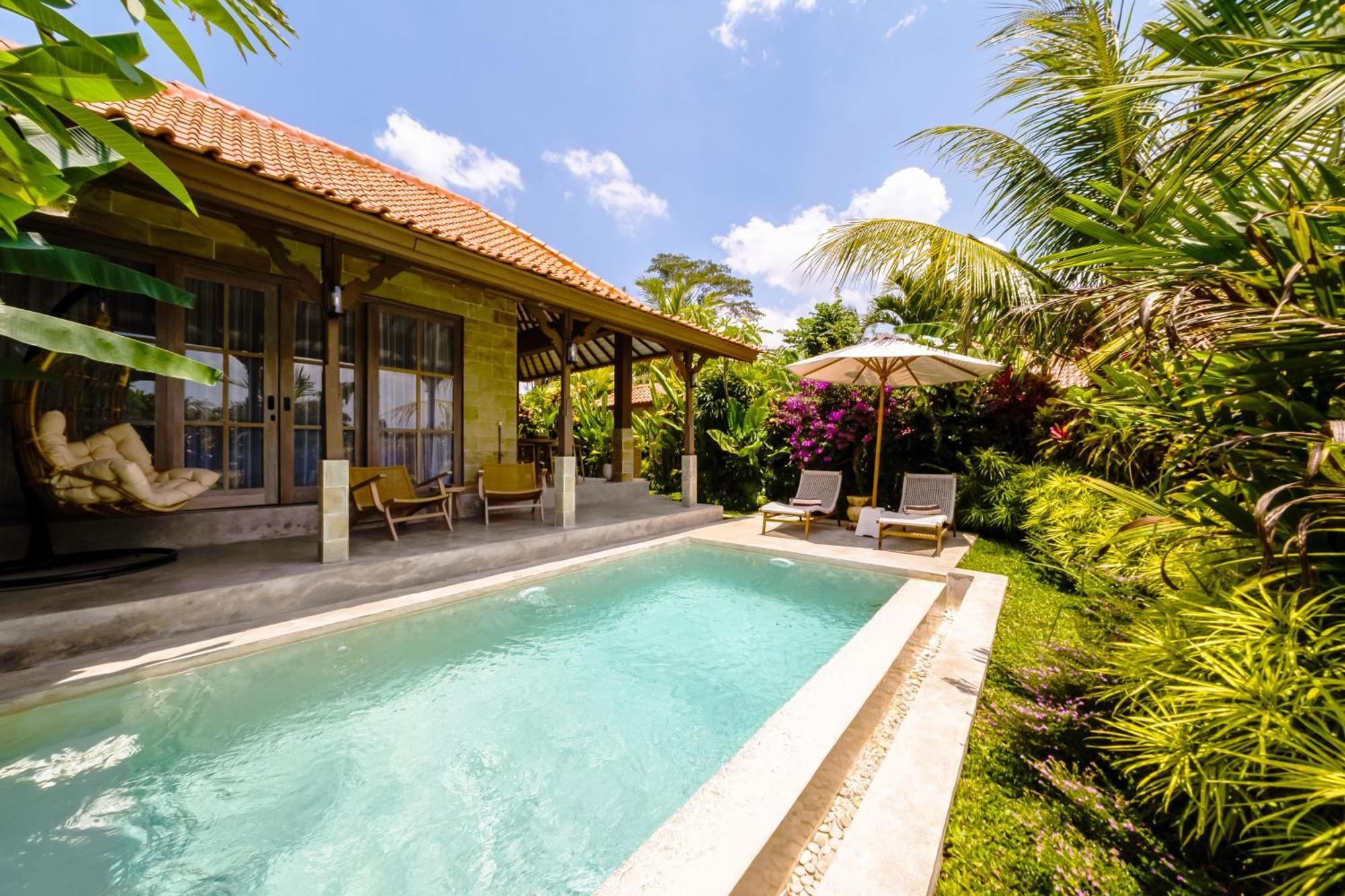 Nyaman Villas By Evdekimi Ubud Rum bild